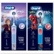 Набор: Электрическая зубная щетка ORAL-B Vitality Pro Kids Frozen + Электрическая зубная щетка Oral-B Vitality Kids Spiderman 9