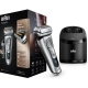 Электробритва Braun Series 9 9390cc со станцией Clean&Charge с функцией сушки и кожаным футляром 8