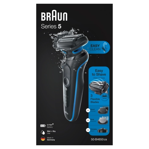 Электробритва Braun Series 5 50-B4650cs Blue 3