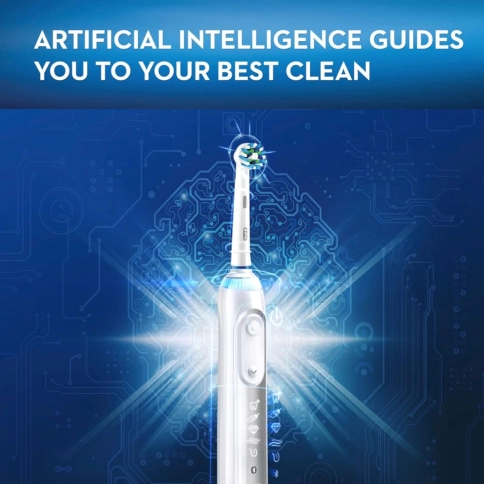 Электрическая зубная щетка Oral-B Genius X 20000 White 11