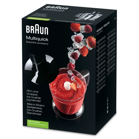 Насадка кувшин-измельчитель Braun MQ40 Черный (1250 мл) 2
