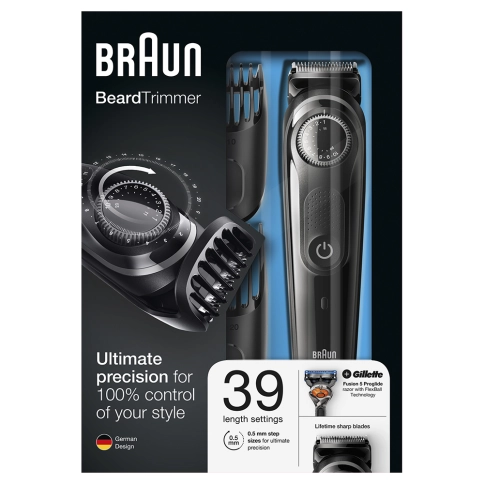 Триммер для бороды Braun BT3042 + Бритва Gillette 7