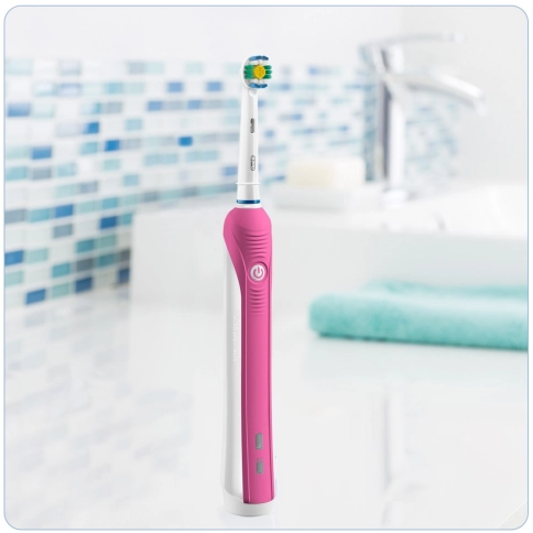 Электрическая зубная щетка Oral-B PRO 500 Pink D16.513U 6