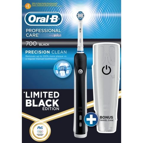 Электрическая зубная щетка Oral-B PRO 700 Black D 16.513.U 2
