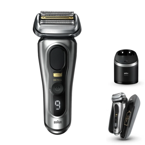 Электрическая бритва Braun S9 Pro+ 9577cc Silver SmartCare, PowerCase 1