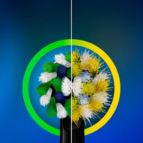 Набор: Электрическая зубная щетка Oral-B Vitality Pro черная + Oral-B Vitality Pro лиловая 16