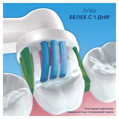 Электрическая зубная щетка Oral-B Vitality 3D White Pink 9
