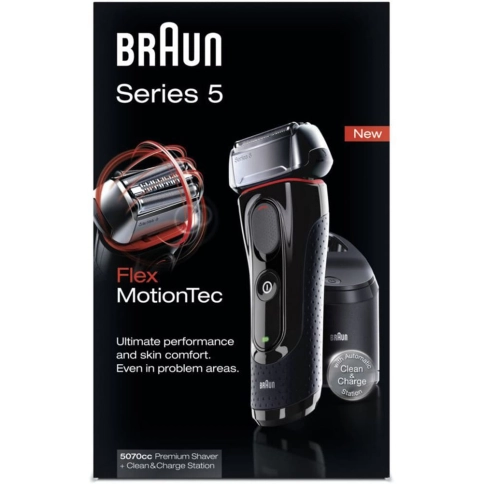 Электробритва Braun Series 5 5070cc со станцией Clean&Charge 3