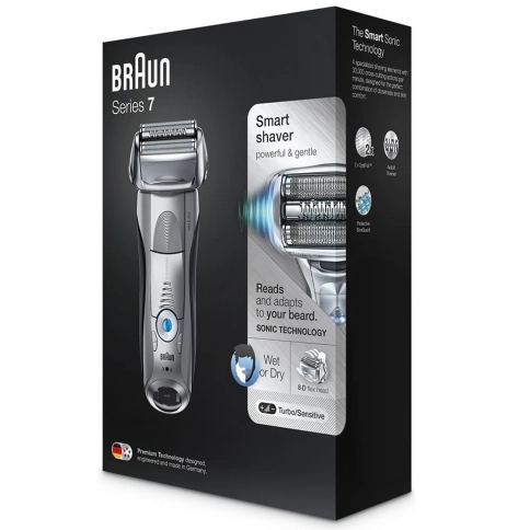 Электробритва Braun Series 7 7893s с тканевым футляром 5