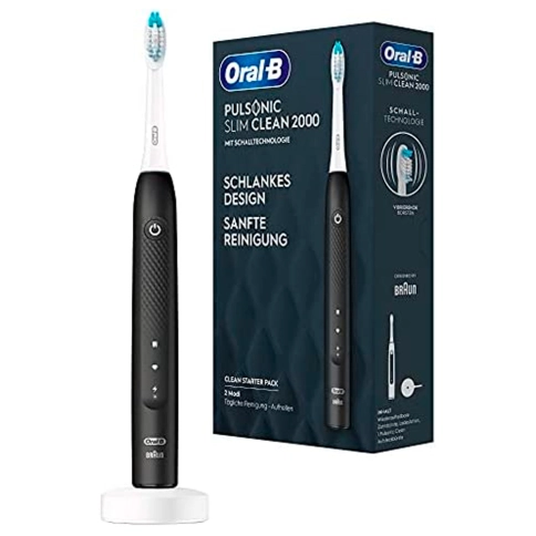 Электрическая зубная щетка Oral-B Pulsonic Slim Clean 2000 Black 1 Электрическая зубная щетка Oral-B Pulsonic Slim Clean 2000 Black 1