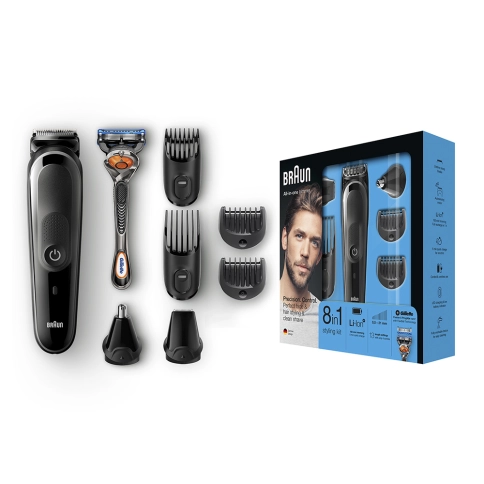 Триммер универсальный Braun MGK5060, 8-в-1 + Бритва Gillette 3