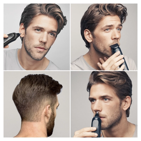 Триммер универсальный Braun MGK5060, 8-в-1 + Бритва Gillette 5