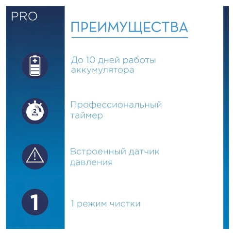 Электрическая зубная щетка Oral-B PRO 1 Clean Black 4