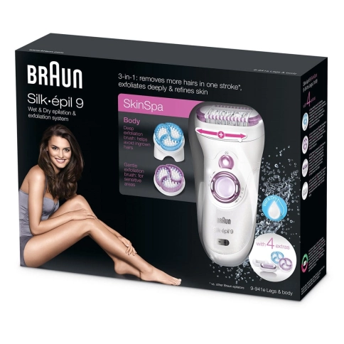 Эпилятор Braun Silk-epil 9 SkinSpa 9 - 941e 2