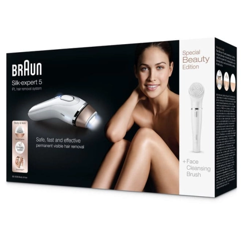 Фотоэпилятор Braun Silk-expert IPL BD 5008 + Щетка для чистки лица Braun Face 3