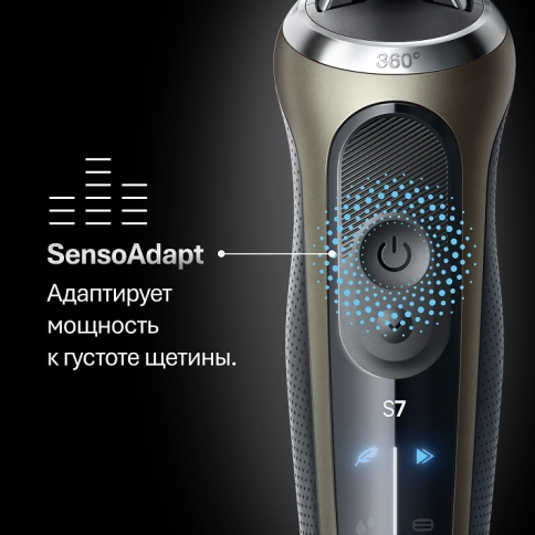 Набор: Электробритва Braun Series 7 72-C1200s Gold Wet&Dry 360° + Электрическая зубная щетка Oral-B iO 5 Matte Black 5