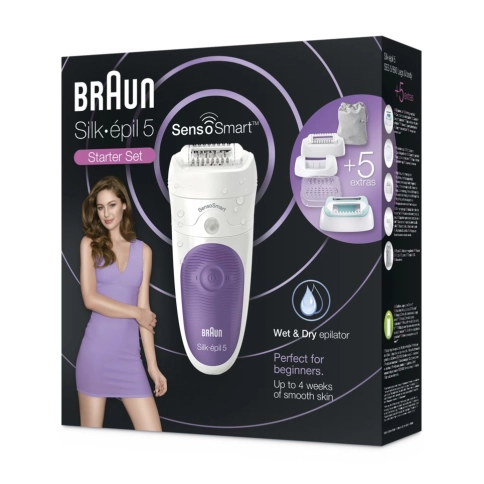 Эпилятор Braun Silk-epil 5 SensoSmart 5/880 5 Эпилятор Braun Silk-epil 5 SensoSmart 5/880 5