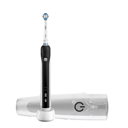 Электрическая зубная щетка Oral-B PRO 2500 Cross Action D501.513.2МХ (белая насадка) + Футляр 1