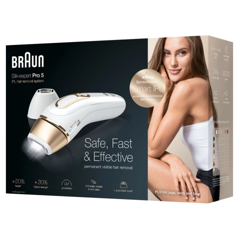 Фотоэпилятор Braun Silk-expert IPL Pro 5 PL5124 12