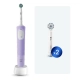 Электрическая зубная щётка Oral-B Vitality Pro Лиловая с дополнительными сменными насадками Sensitive Clean (2 шт)
