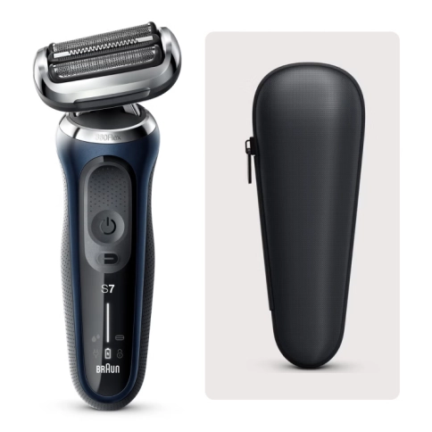 Электробритва Braun Series 7 71-B1000s Black/Blue Wet&Dry 360° 0