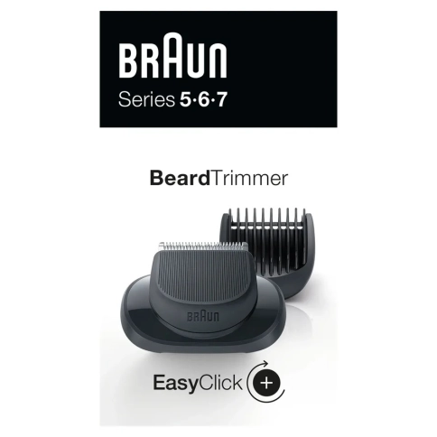 Насадка-триммер EasyClick для электробритв Braun Series 5, 6, 7 с гребнями 3