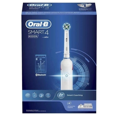 Электрическая зубная щетка Oral-B Smart 4 4000N White 6