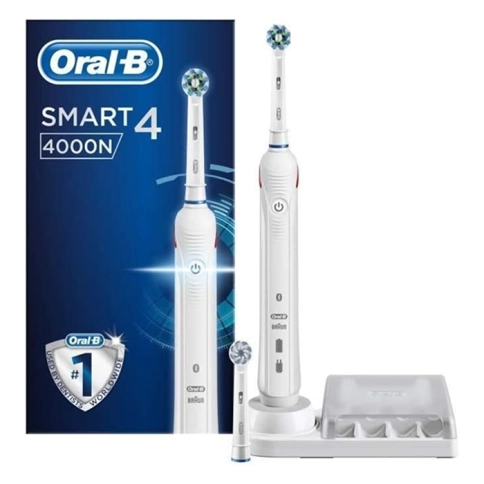 Электрическая зубная щетка Oral-B Smart 4 4000N White 1