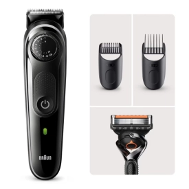 Триммер для бороды Braun BT5342 + Бритва Gillette