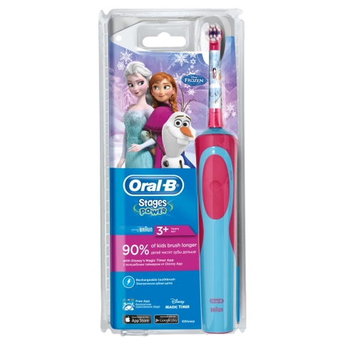 Детская электрическая зубная щетка Oral-B Stages Power Frozen Kids D12.513 5