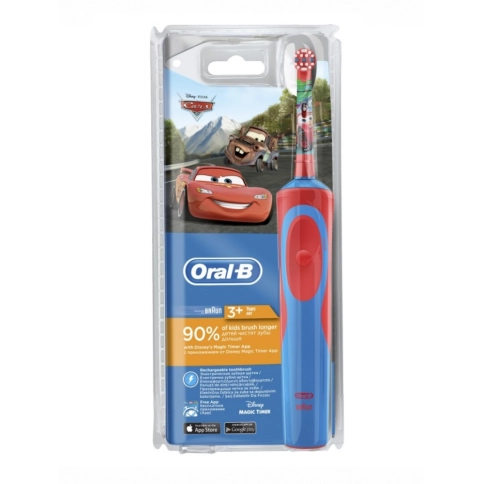 Детская электрическая зубная щетка Oral-B Vitality D12.513K Cars Kids 10