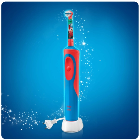 Детская электрическая зубная щетка Oral-B Vitality D12.513K Cars Kids 5
