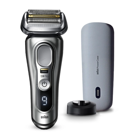 Электробритва Braun Series 9 Pro 9427s с зарядной станцией и футляром PowerCase 0