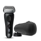 Электробритва Braun Series 8 8410s с зарядной станцией и тканевым футляром 0