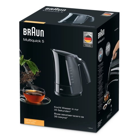 Чайник Braun Multiquick 5 WK500 черный 4 Чайник Braun Multiquick 5 WK500 черный 4