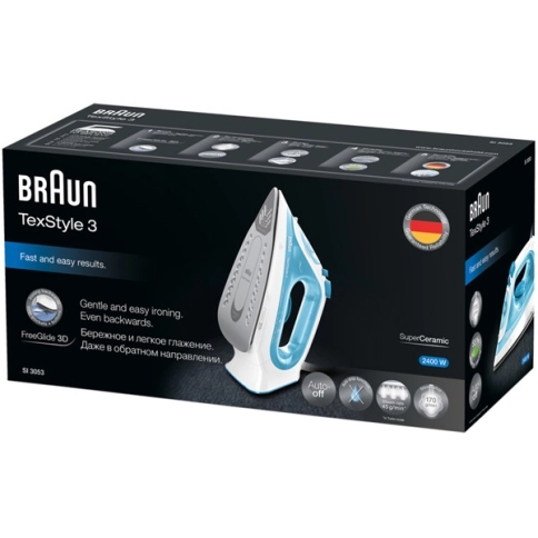 Паровой утюг Braun Texstyle 3 SI3053 BL 3