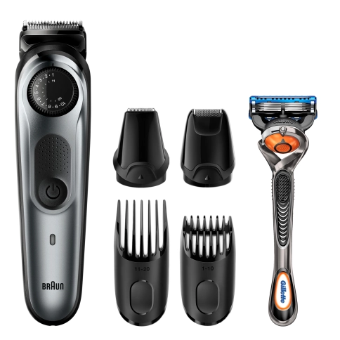 Триммер для бороды Braun BT7220 + Бритва Gillette (уценка) 0