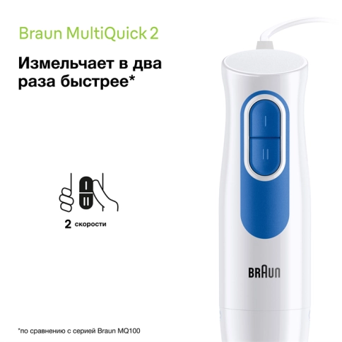 Погружной блендер Braun Multiquick 2 HB101BI-MQ20236MWH 1