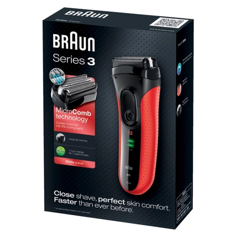 Электробритва Braun Series 3 ProSkin 3030s с триммером для точного бритья 7