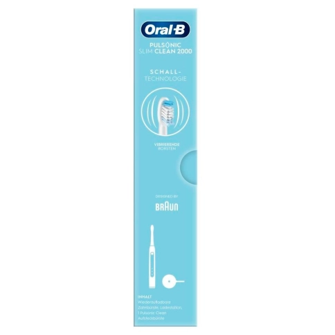 Электрическая зубная щетка Oral-B Pulsonic Slim Clean 2000 White 13