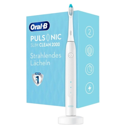 Электрическая зубная щетка Oral-B Pulsonic Slim Clean 2000 White 10