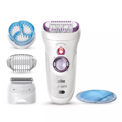 Эпилятор Braun S9 SES 9-735 Purple 3в1 с охлаждающей рукавичкой 1
