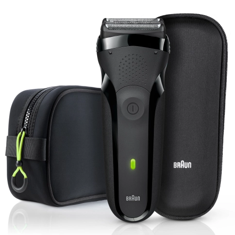 Электробритва Braun Series 3 300ts Black + футляр + несессер 0