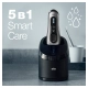 Электробритва Braun Series 8 8467cc со станцией SmartCare 5 в 1 и тканевым футляром 8
