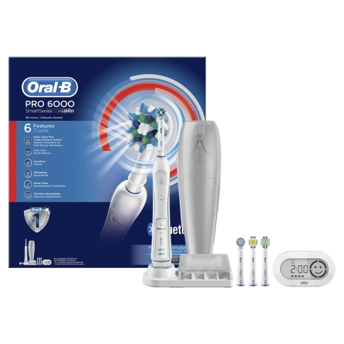 Электрическая зубная щетка Oral-B PRO 6000 Smart Series с Bluetooth Triumph D36.545.5X 2