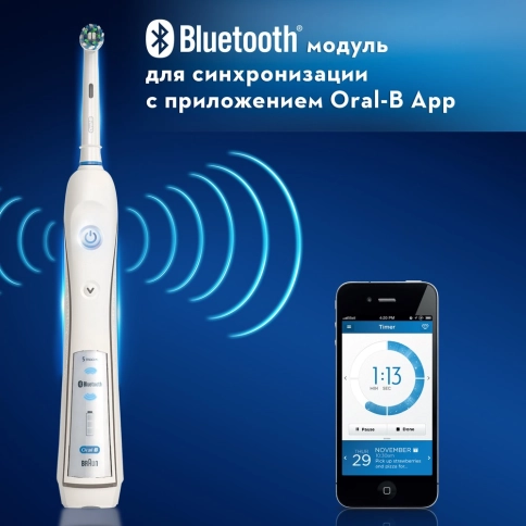 Электрическая зубная щетка Oral-B PRO 6000 Smart Series с Bluetooth Triumph D36.545.5X 13