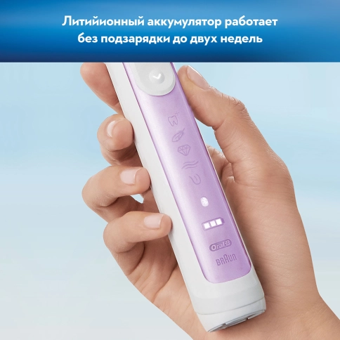 Электрическая зубная щетка Oral-B Genius X 20000N Special Edition Розовая 9
