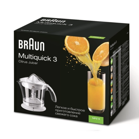 Цитрусовая соковыжималка Braun MPZ9WH белая 2 Цитрусовая соковыжималка Braun MPZ9WH белая 2