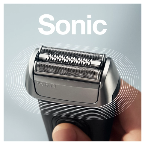 Электробритва Braun Series 8 8410s с зарядной станцией и тканевым футляром 2