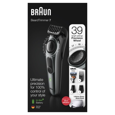Триммер для бороды Braun BT7220 + Бритва Gillette (уценка) 6
